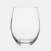 Patriottische Jam Maker Wijnglas Zonder Voet (Rechts)