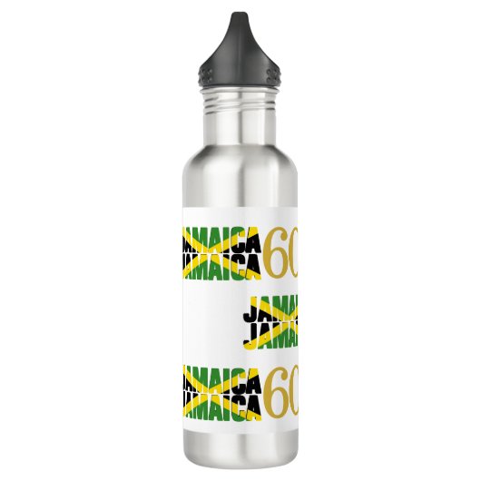 Patriottische JAMAICA 60ste Jubileum Waterfles (Links)