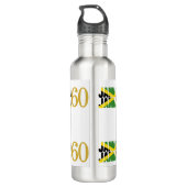 Patriottische JAMAICA 60ste Jubileum Waterfles (Achterkant)