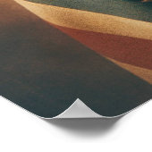 Patriottische Jezus Amerikaanse Christelijke Bijbe Poster (Hoek)