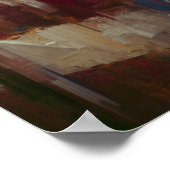 Patriottische Jezus Amerikaanse Christelijke Bijbe Poster (Hoek)