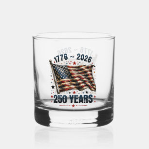 Patriottische Jubileumviering Ontwerp Whisky Glas