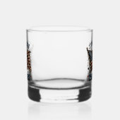 Patriottische Jubileumviering Ontwerp Whisky Glas (Rechts)
