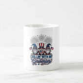 Patriottische Kabouter Chillin Met Mijn Kabouter T Koffiemok (Center)