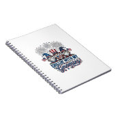 Patriottische Kabouter Chillin Met Mijn Kabouters  Notitieboek (Rechterzijde)