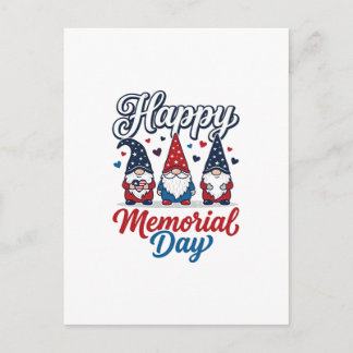 Patriottische Kabouter Fijne Herdenkingsdag Vintag Briefkaart