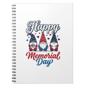 Patriottische Kabouter Fijne Herdenkingsdag Vintag Notitieboek