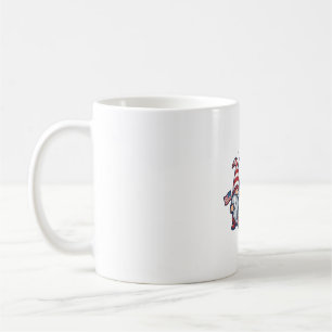 Patriottische Kabouter Trio Vintage Vector Ontwerp Koffiemok