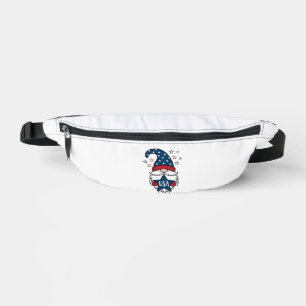 Patriottische Kabouter USA Ster Vector Shirt Ontwe Heuptasje