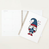 Patriottische Kabouter USA Ster Vector Shirt Ontwe Planner (Display)