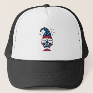 Patriottische Kabouter USA Ster Vector Shirt Ontwe Trucker Pet