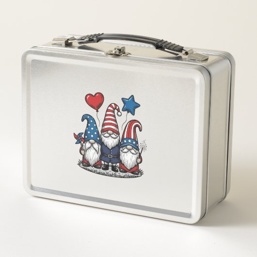 Patriottische Kabouter Vintage Gravure Vector Desi (Voorkant)
