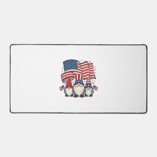 Patriottische Kabouter Vlag Vintage Gravure Ontwer Bureaumat
