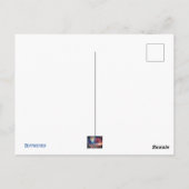 Patriottische Kale Adelaar Juli 4e Briefkaart (Achterkant)