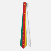 Patriottische Kameroense Stropdas van de vlag (Voorkant)