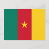 Patriottische Kameroense vlag Briefkaart (Voorkant)