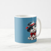 Patriottische kat mok 4 juli Onafhankelijkheidsdag (Voorkant rechts)