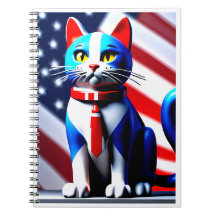 patriottische kat