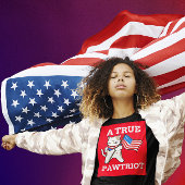 PATRIOTTISCHE KAT T-SHIRTS, EEN ECHTE PATRIOT T-SHIRT