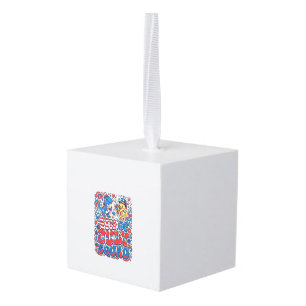 Patriottische Kawaii Dinosaurus Beste Stiefvader O Decoratie