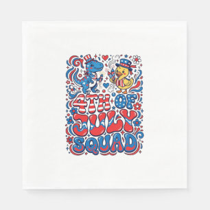Patriottische Kawaii Dinosaurus Beste Stiefvader O Servet
