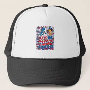 Patriottische Kawaii Dinosaurus Beste Stiefvader O Trucker Pet