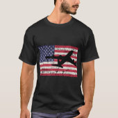 Patriottische KC-135 Stratotanker jet Amerikaanse  T-shirt (Voorkant)