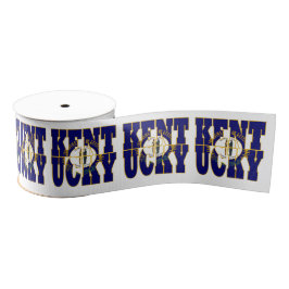 Patriottische Kentucky staatsvlag typografie ontwe Grosgrain Lint