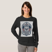 Patriottische kerk kamp vector grafische T-shirt (Voorkant volledig)