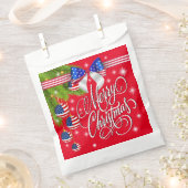 Patriottische kerst bedankzakje (Geknipt)