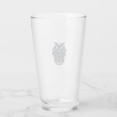 Patriottische Kerst Vector Grafische T-shirt (2) Glas (Achterkant)