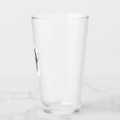 Patriottische Kerst Vector Grafische T-shirt (2) Glas (Links)