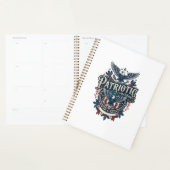 Patriottische Kerst Vector Grafische T-shirt (2) Planner (Display)