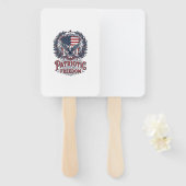 Patriottische Kerst Vector Grafische T-shirt Handwaaier (Voorkant en achterkant)