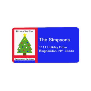 Patriottische Kerstmis Huis van de Vrije Etiket