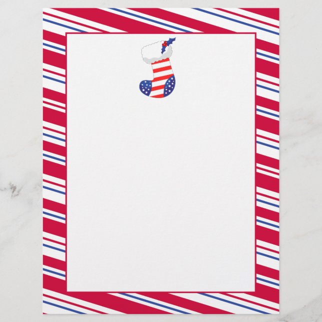 Patriottische kerststopping (Voorkant)