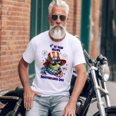 Patriottische Kikker: Onafhankelijkheidsdag van Pe T-shirt