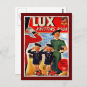 Patriottische kinderpatronen briefkaart (Voorkant / Achterkant)