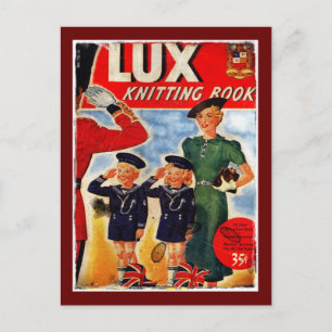 Patriottische kinderpatronen briefkaart