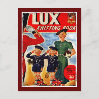 Patriottische kinderpatronen briefkaart