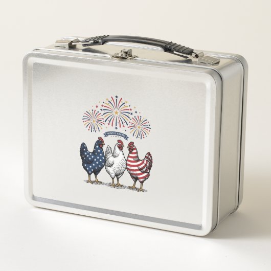 Patriottische Kip Trio Vintage Gravure Vector Af (Voorkant)