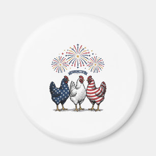 Patriottische Kip Trio Vintage Gravure Vector Af Magneet