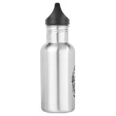 Patriottische Kippenhouder Vector Grafische T-shir Waterfles (Links)