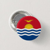 Patriottische Kiribati-vlag Ronde Button 3,2 Cm (Voorkant /achterkant)