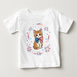 Patriottische Kitten-Vuurwerk – Rood Wit Blauwe St
