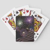 Patriottische klassieke speelkaarten (Achterkant)