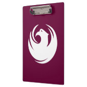 Patriottische Klembord met vlag van Phoenix City (Links)