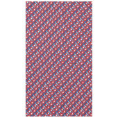 Patriottische kleuren 4 juli tafelkleed (Voorkant)