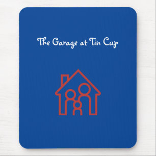 Patriottische kleuren Aangepaste muis of bureaubla Muismat