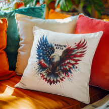 Patriottische kleuren America Bold Eagle